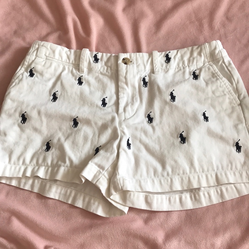 White Ralph Lauren Shorts
